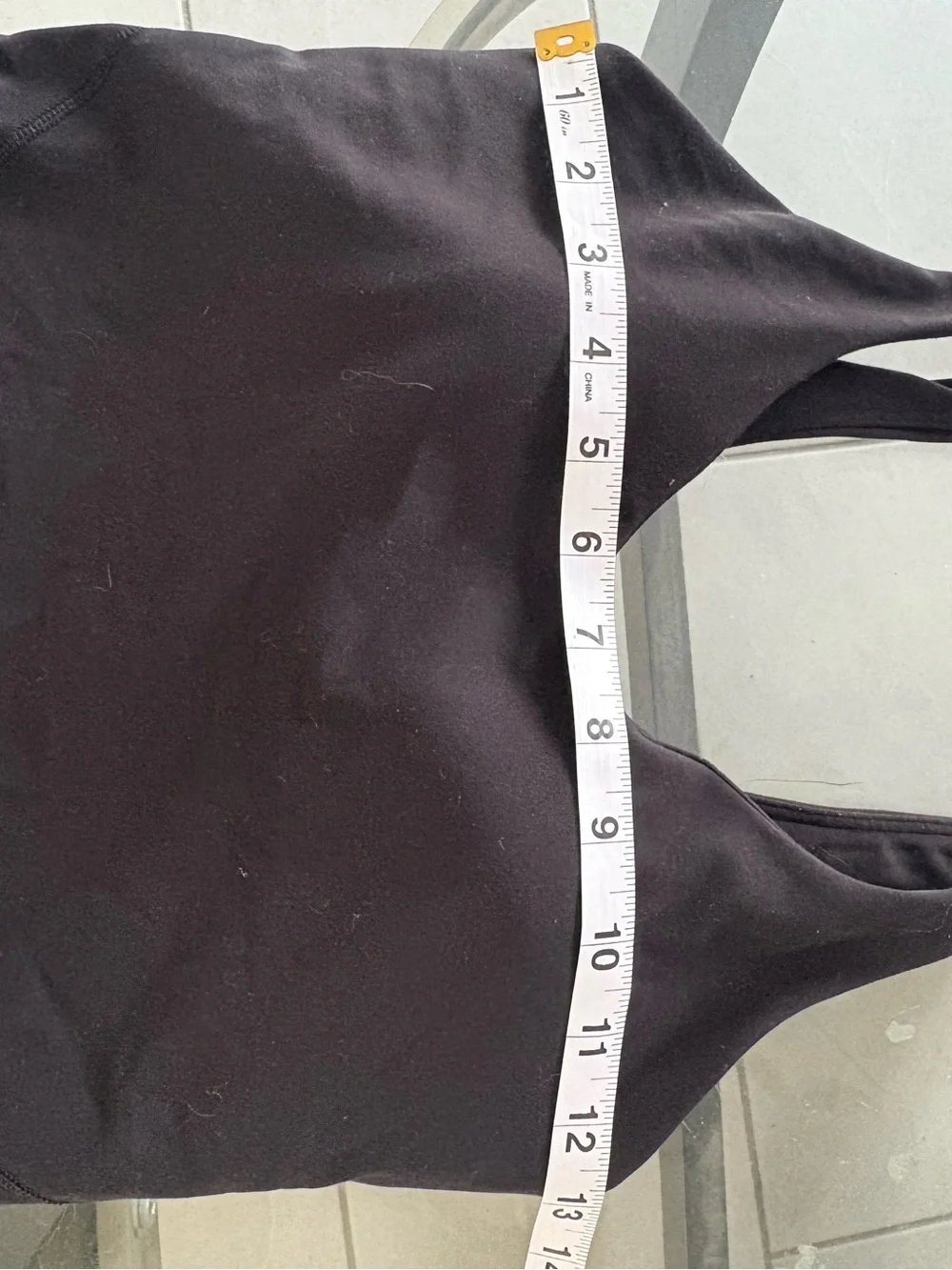 lululemon athletica Black V-Neck Crop Sports Bra
